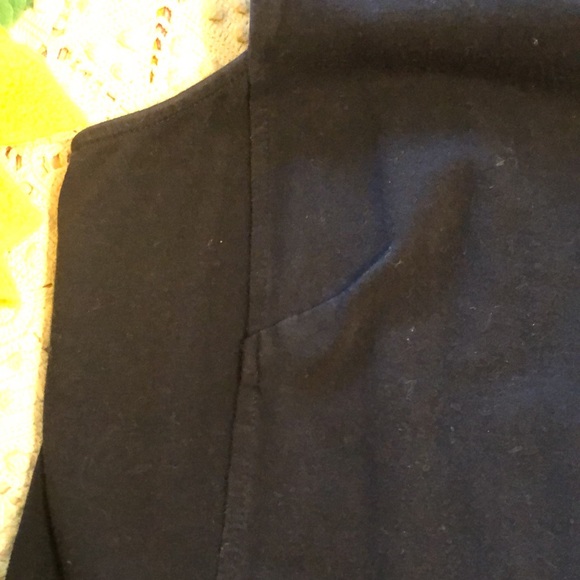 Lands End heavy, long black dress - Picture 7 of 11